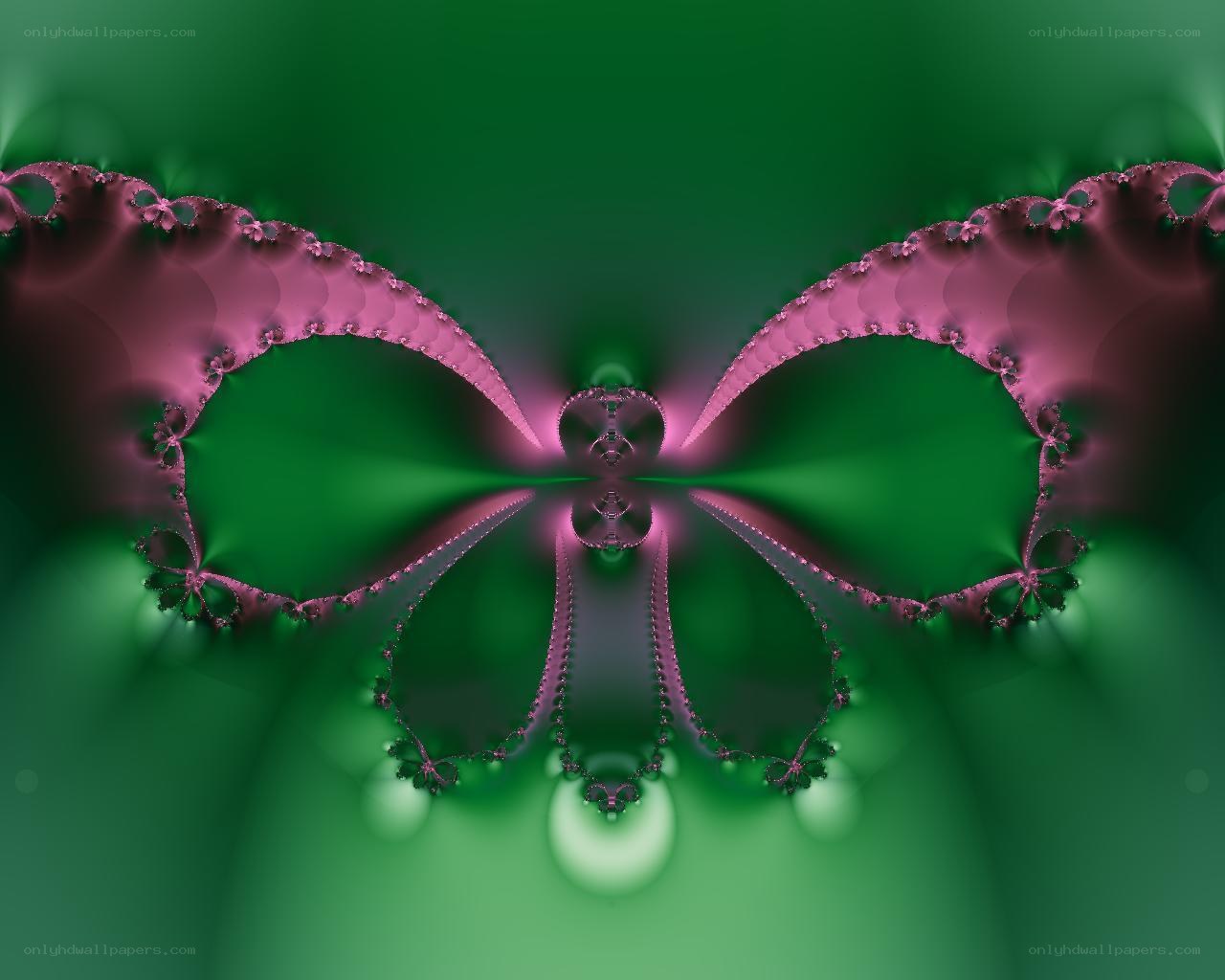 fractal butterfly pattern