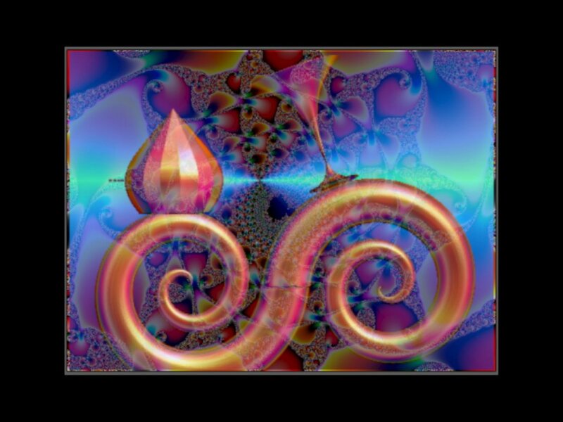 Fractal Candle Design