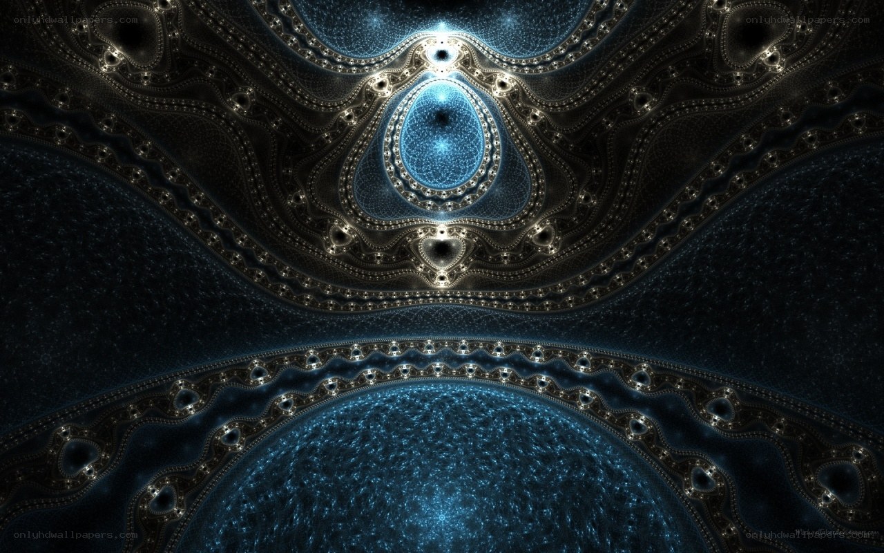 Fractal cathedral ceiling