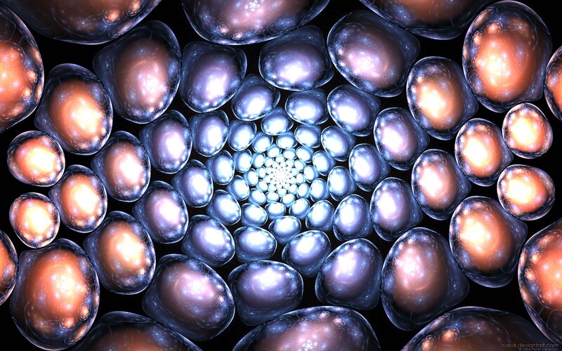 Fractal cellular pattern