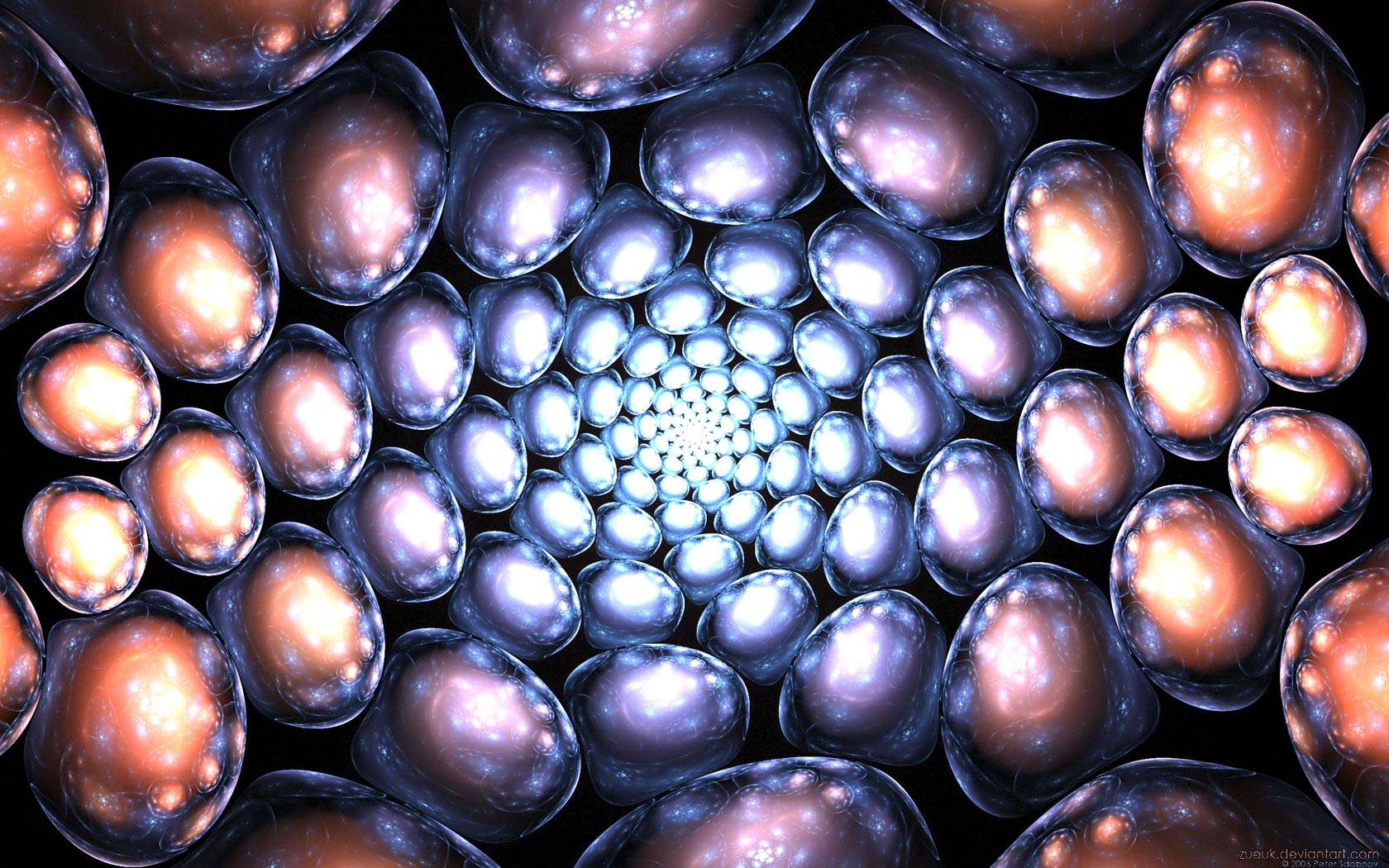 Fractal cellular pattern