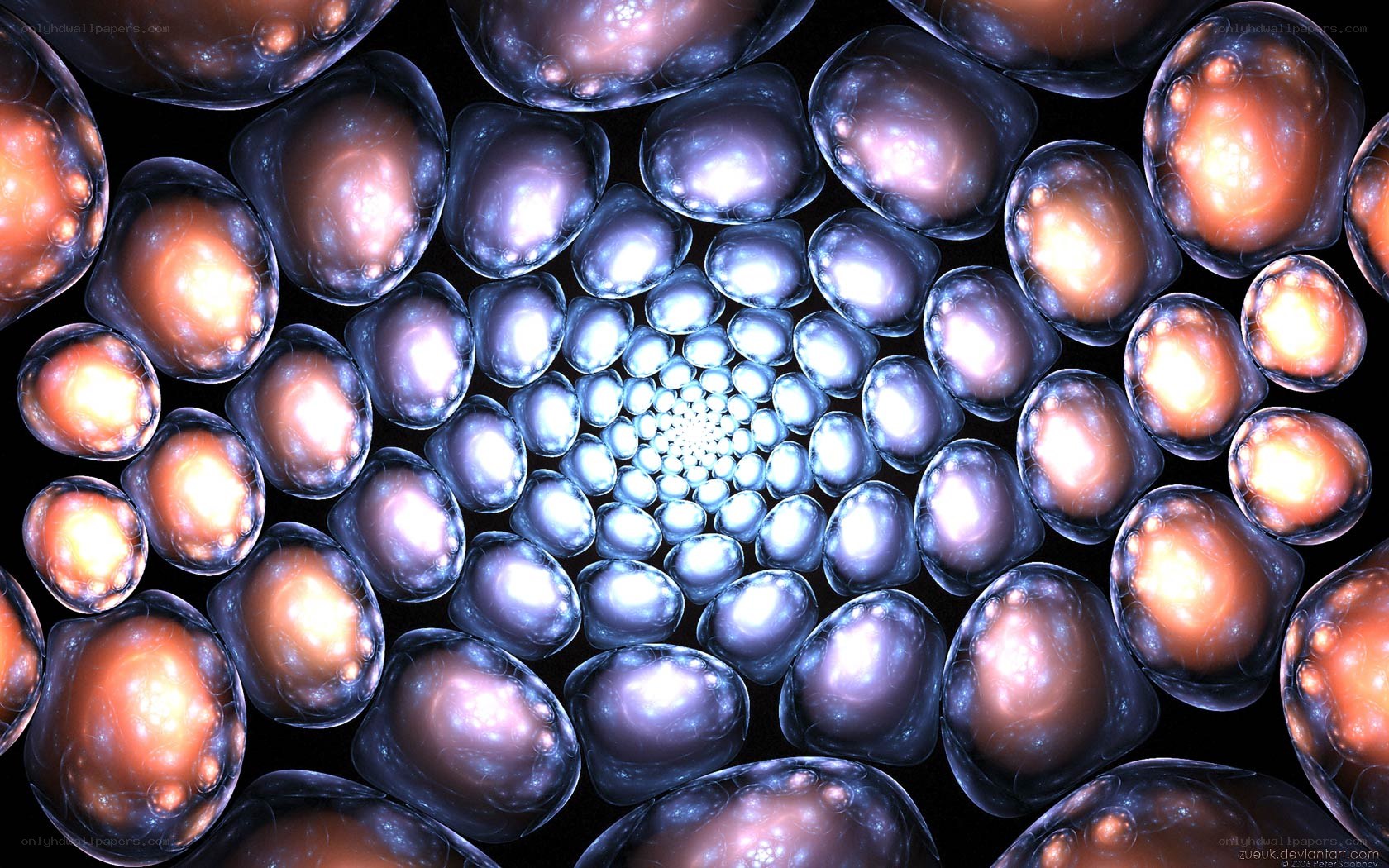 Fractal cellular pattern