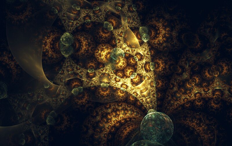 Fractal Cellular Structures — Black
