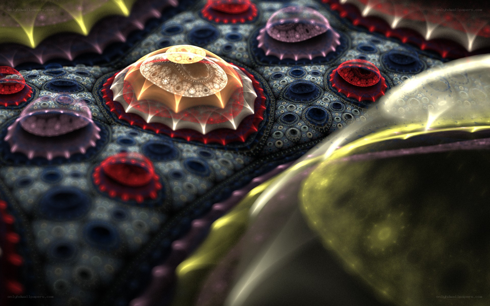 Fractal cellular structures