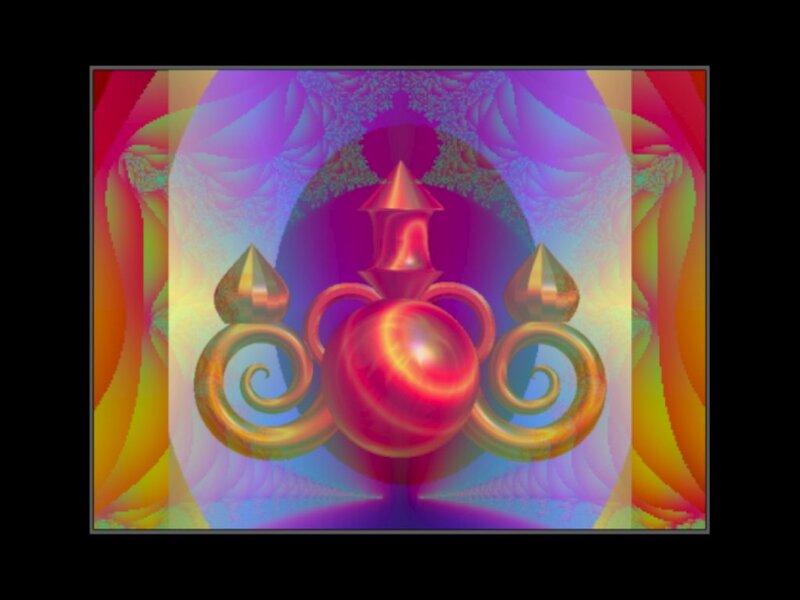 Fractal Chandelier