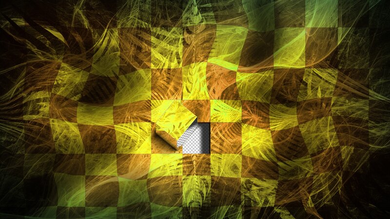 fractal checkerboard pattern