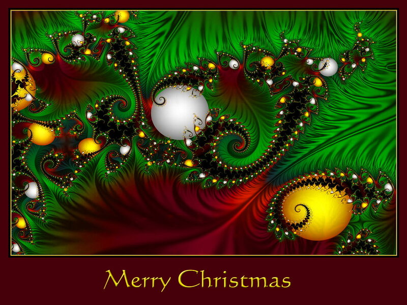 Fractal Christmas Design