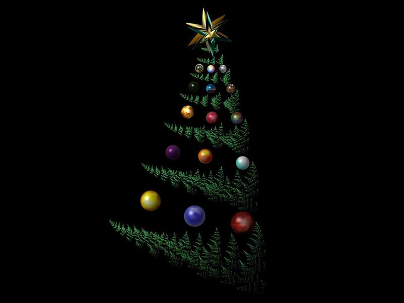 fractal Christmas tree