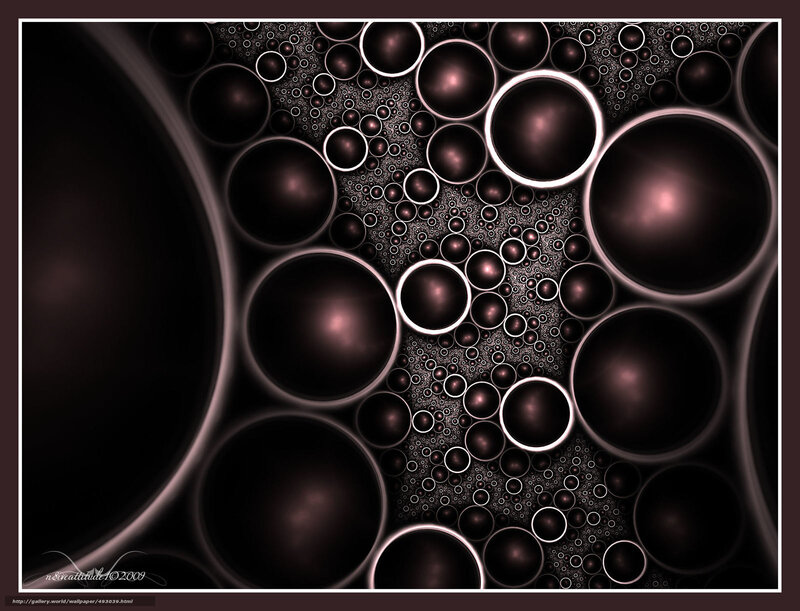 Fractal circle pattern