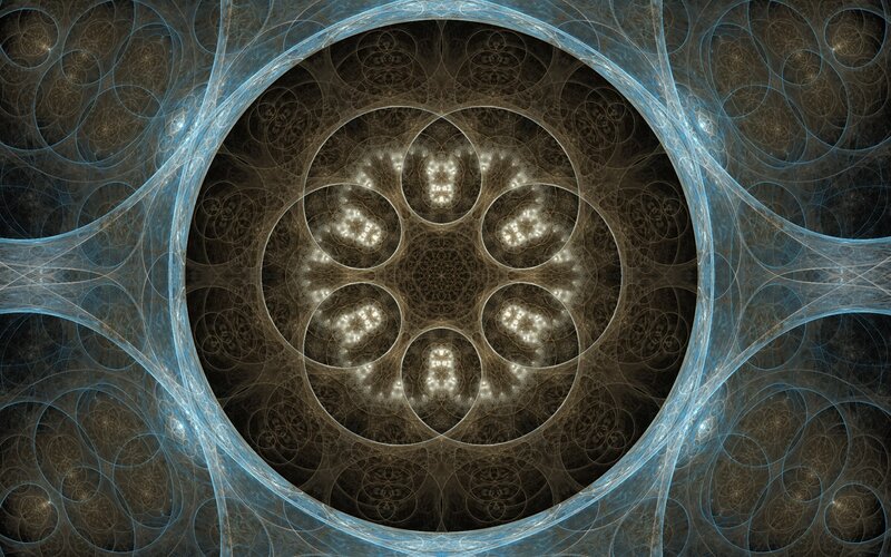 fractal circular pattern