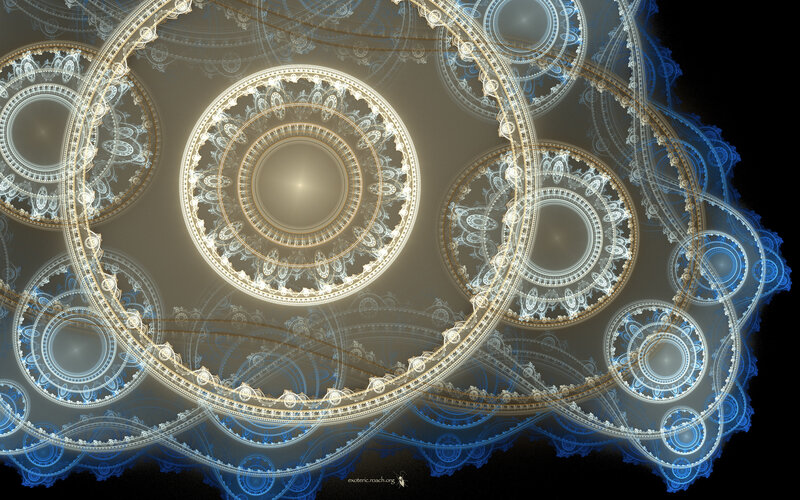 Fractal circular patterns