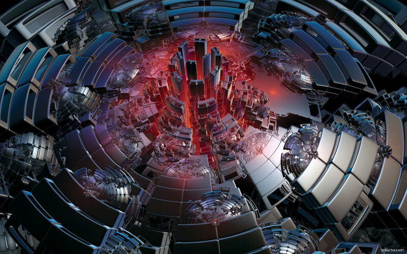 Fractal Cityscape Structure