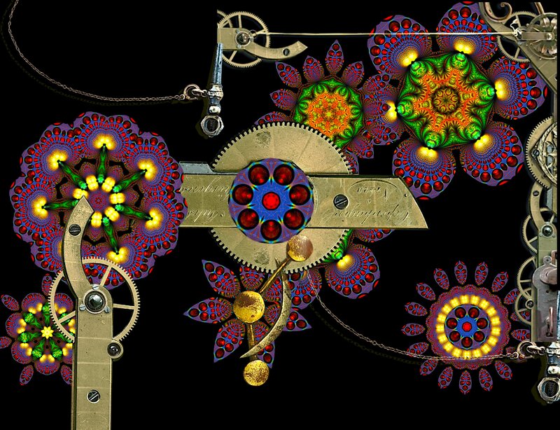 Fractal Clock Mechanism
