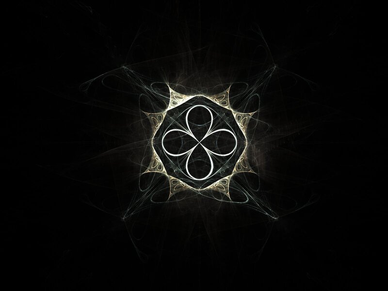 Fractal clover design