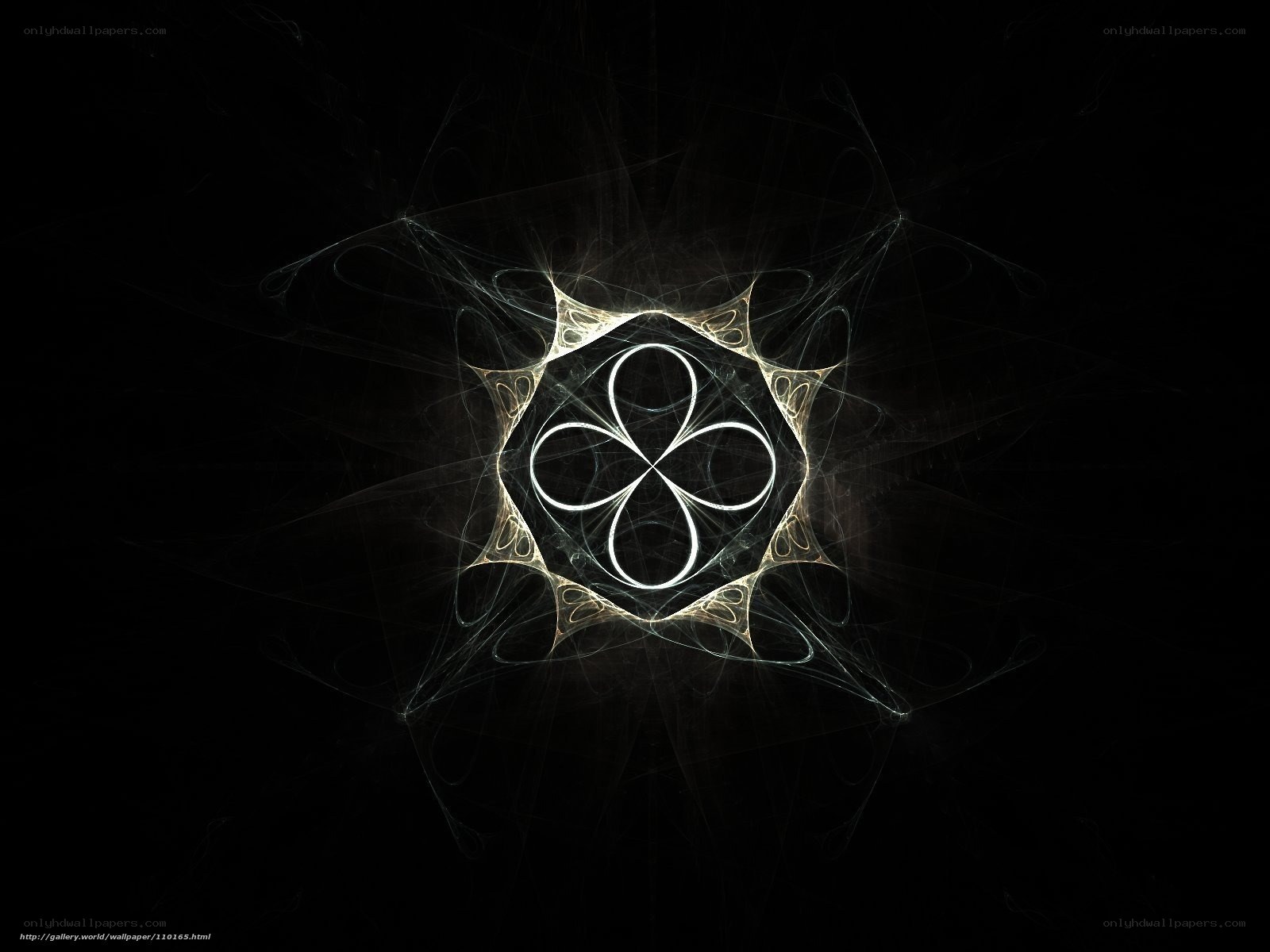 Fractal clover design
