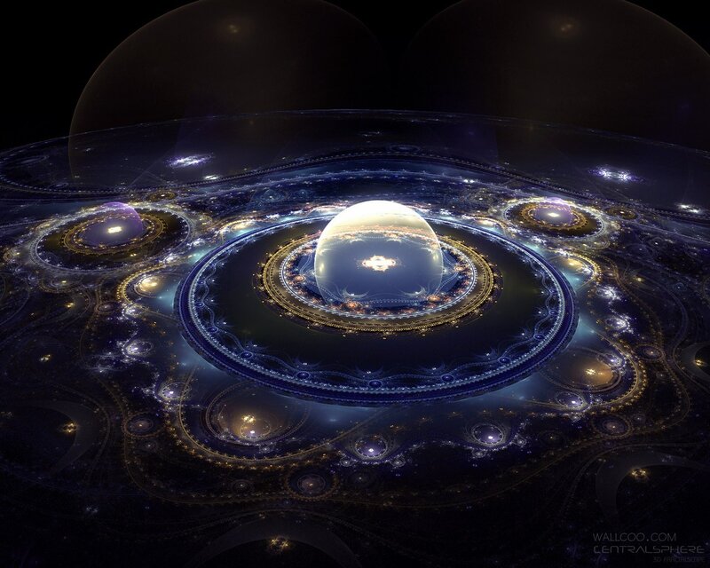 Fractal cosmic sphere