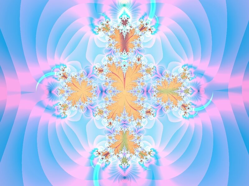 fractal cross pattern