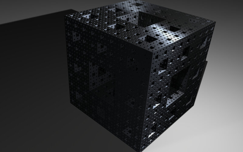 Fractal cube structure
