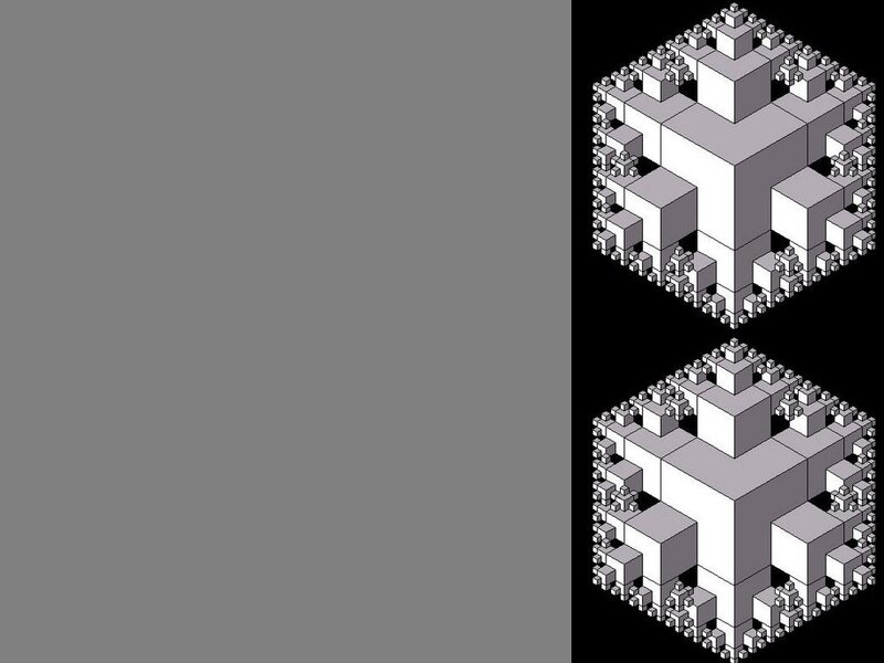 fractal cube structures