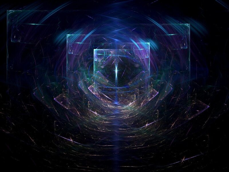 fractal cube tunnel