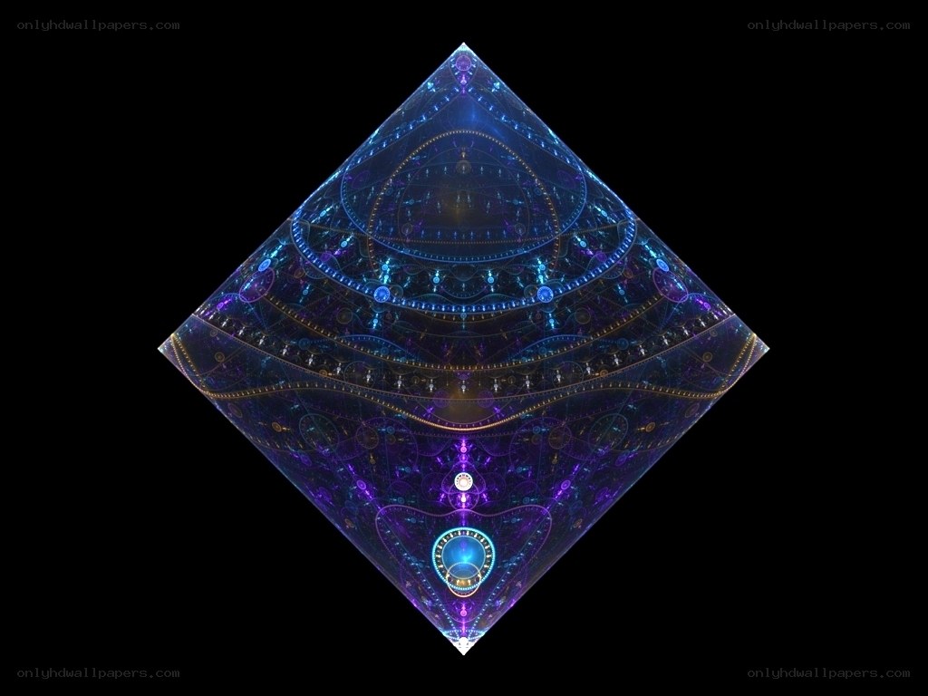 fractal diamond pattern
