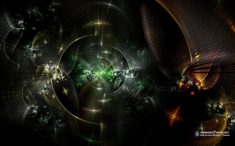 Fractal Digital Artwork — Black