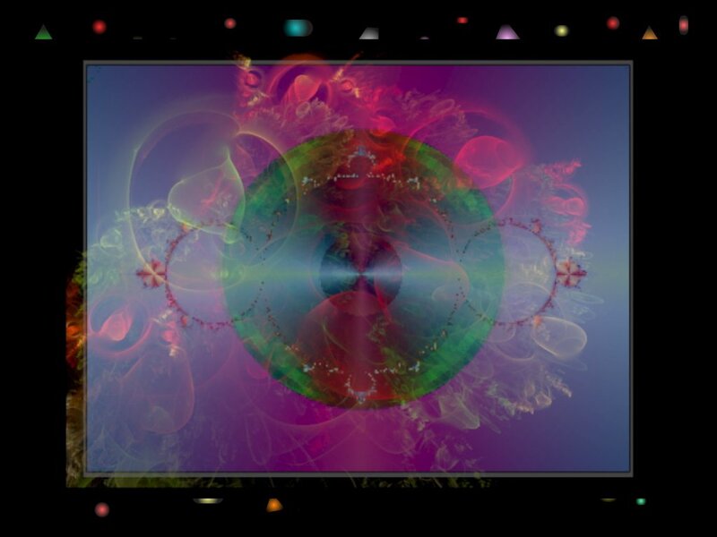 Fractal Digital Artwork — Purple