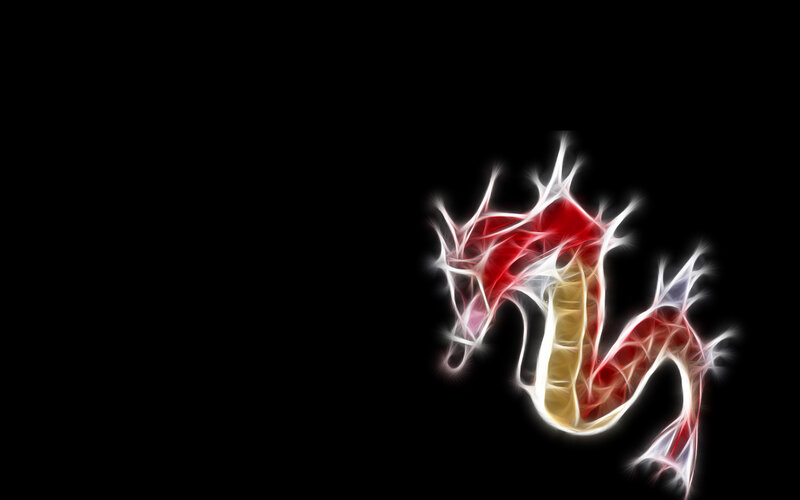 Fractal Dragon — Red