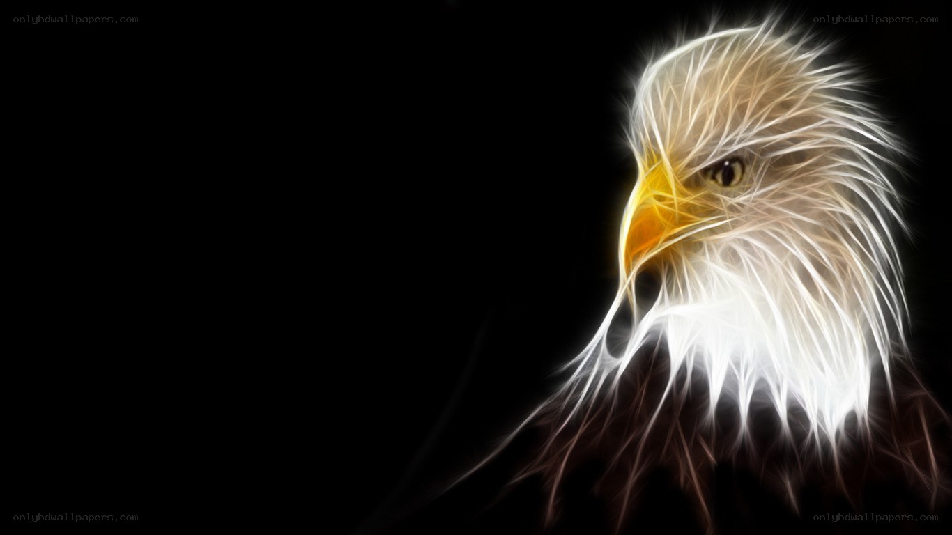fractal eagle head