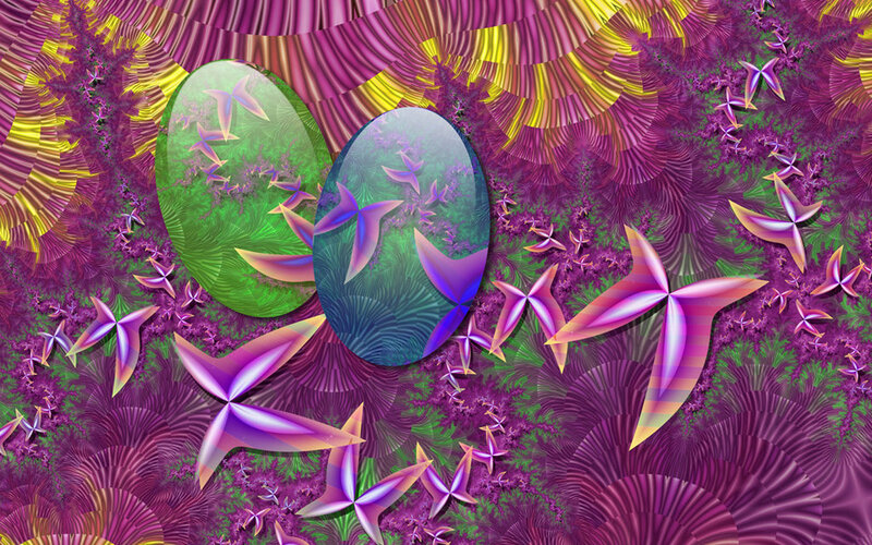 Fractal Eggs and Stars