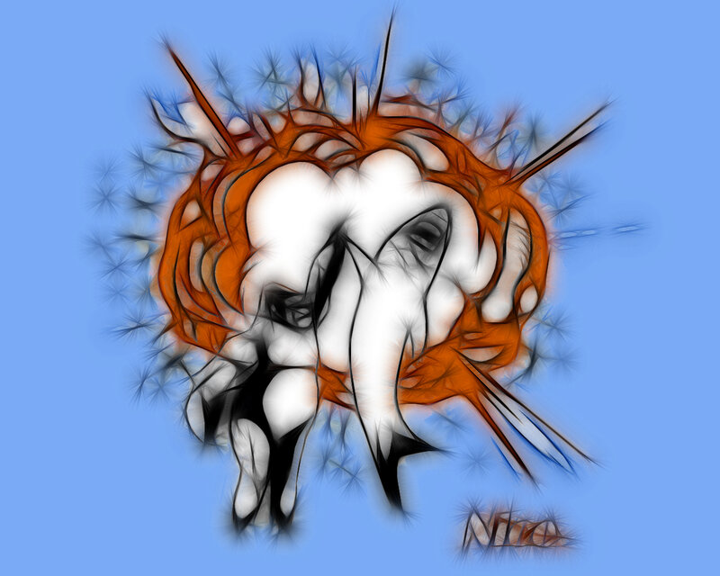 fractal elephant art