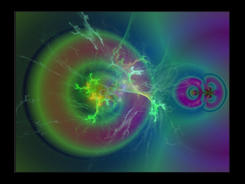Fractal Energy Patterns — Green