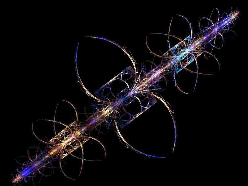Fractal energy spear