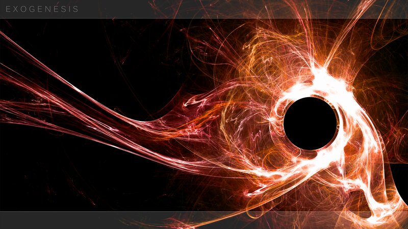 Fractal Energy Vortex — Red