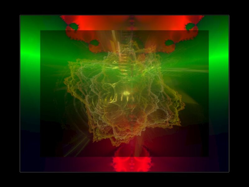 Fractal Explosion — Green
