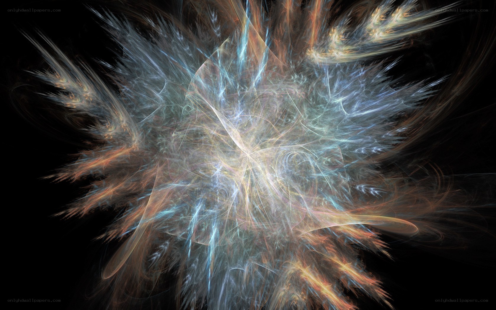 fractal explosion of light