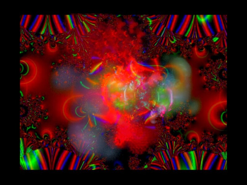 Fractal Explosion — Red