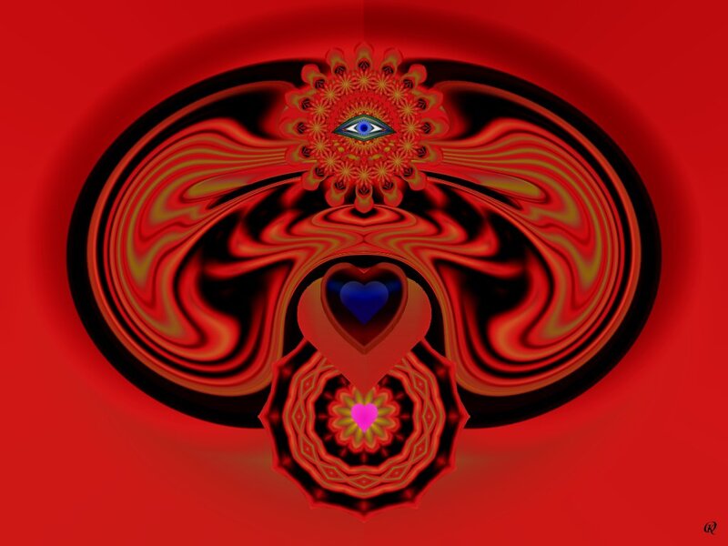 Fractal Eye and Heart