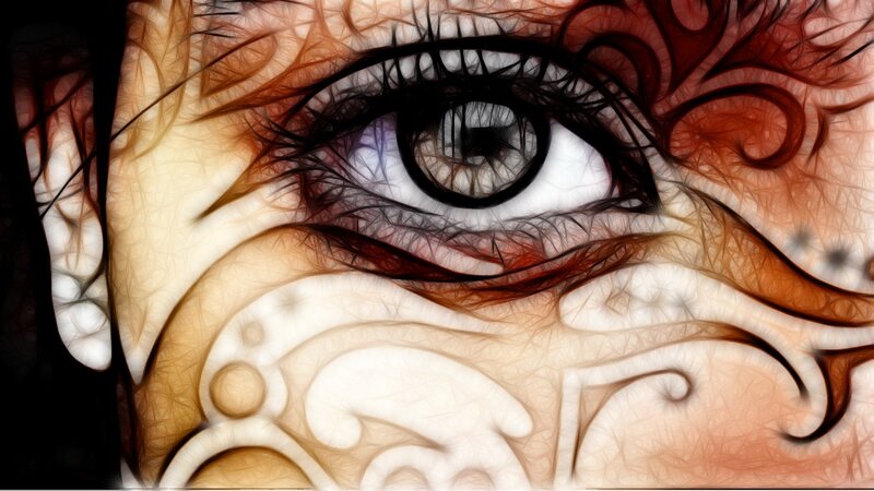 fractal eye art