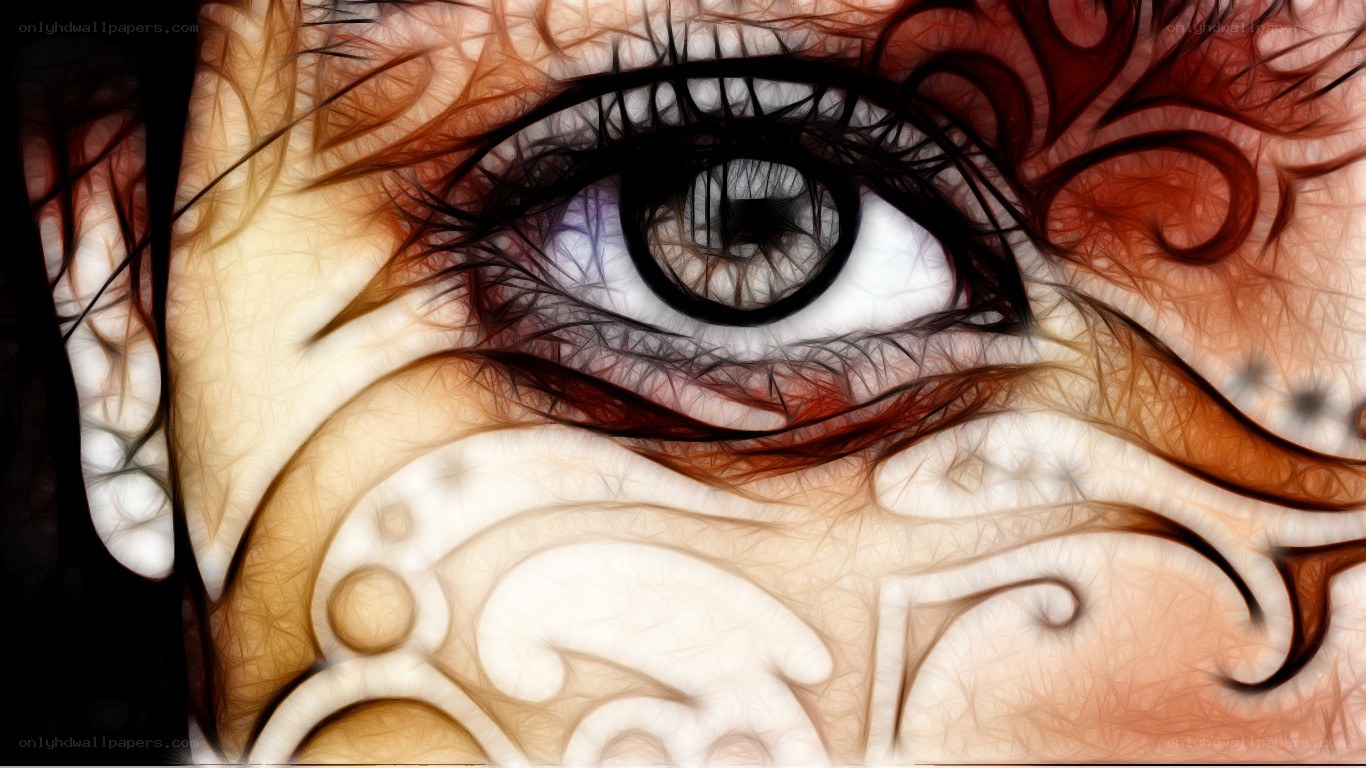 fractal eye art