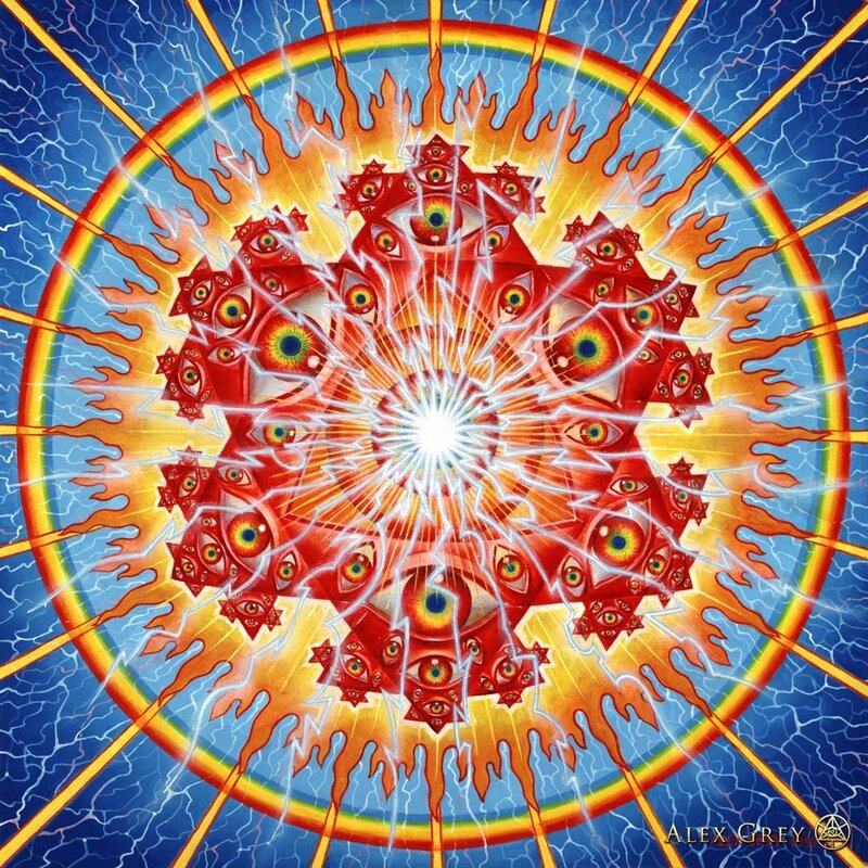 Fractal Eye Mandala