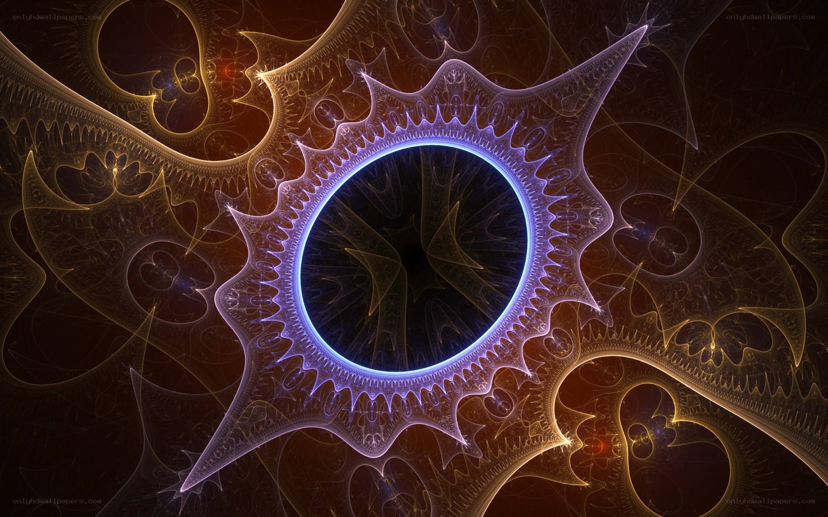 fractal eye pattern