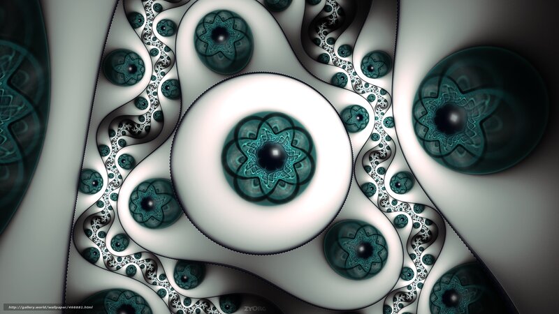 fractal eye pattern