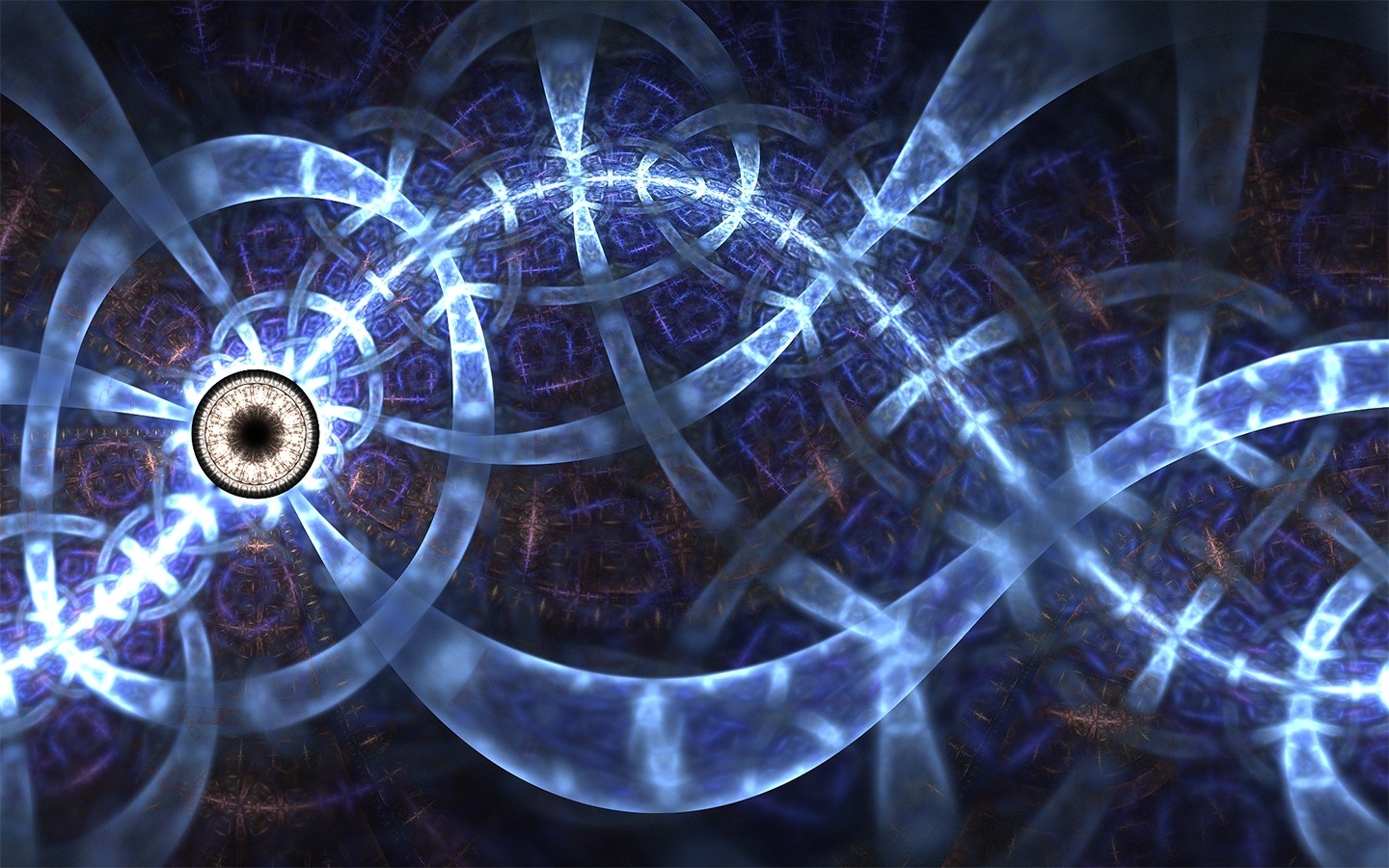 fractal eye tunnel