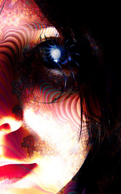 fractal face art