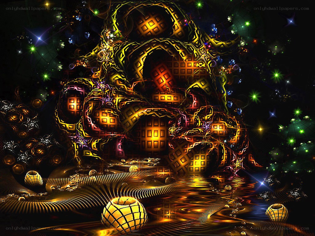 fractal fantasy landscape