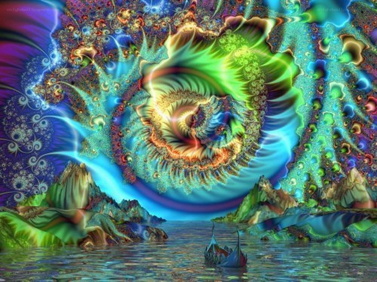 fractal fantasy landscape