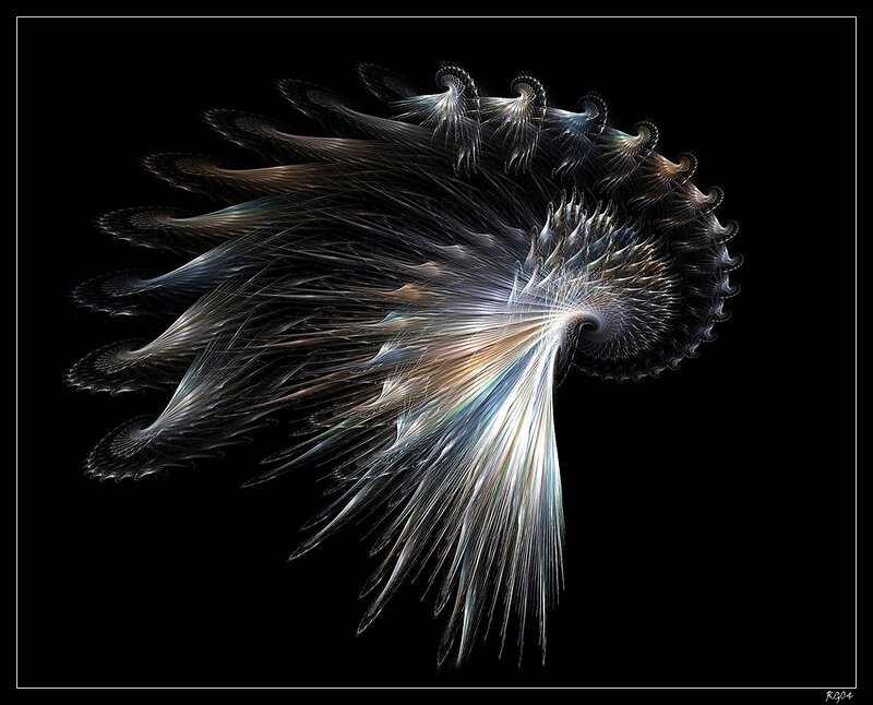 Fractal feather design
