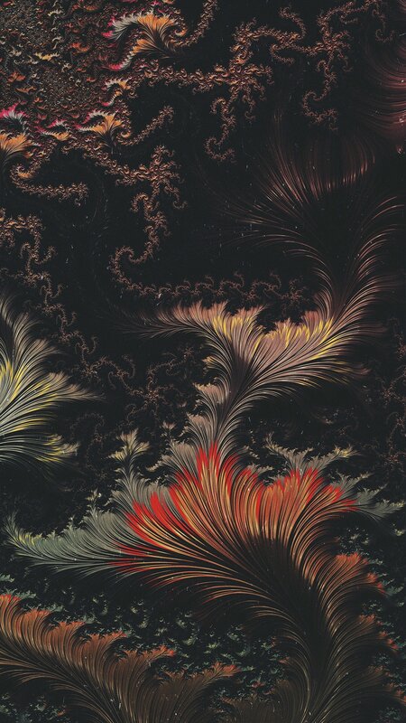 Fractal Feather Patterns