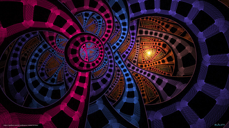 Fractal film strip tunnel